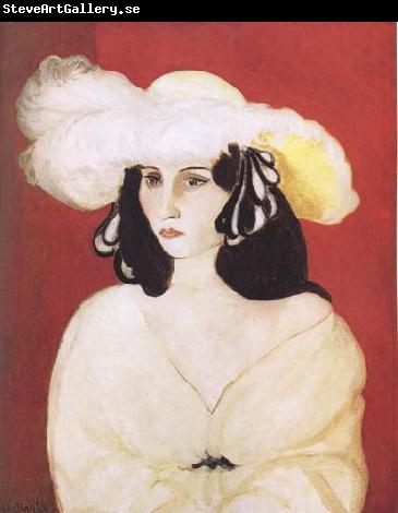 Henri Matisse The White Plumes (mk35)